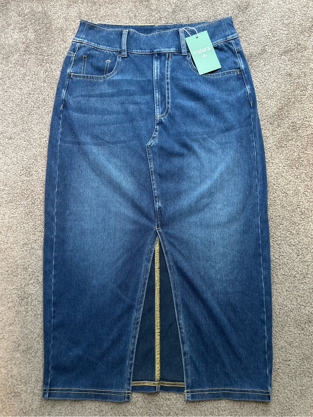 Halara NWT denim skirt